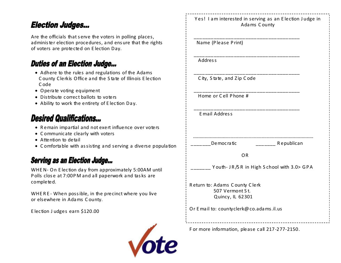 Election Judges