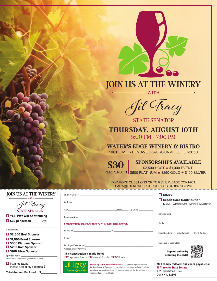 Join Us At The Winery