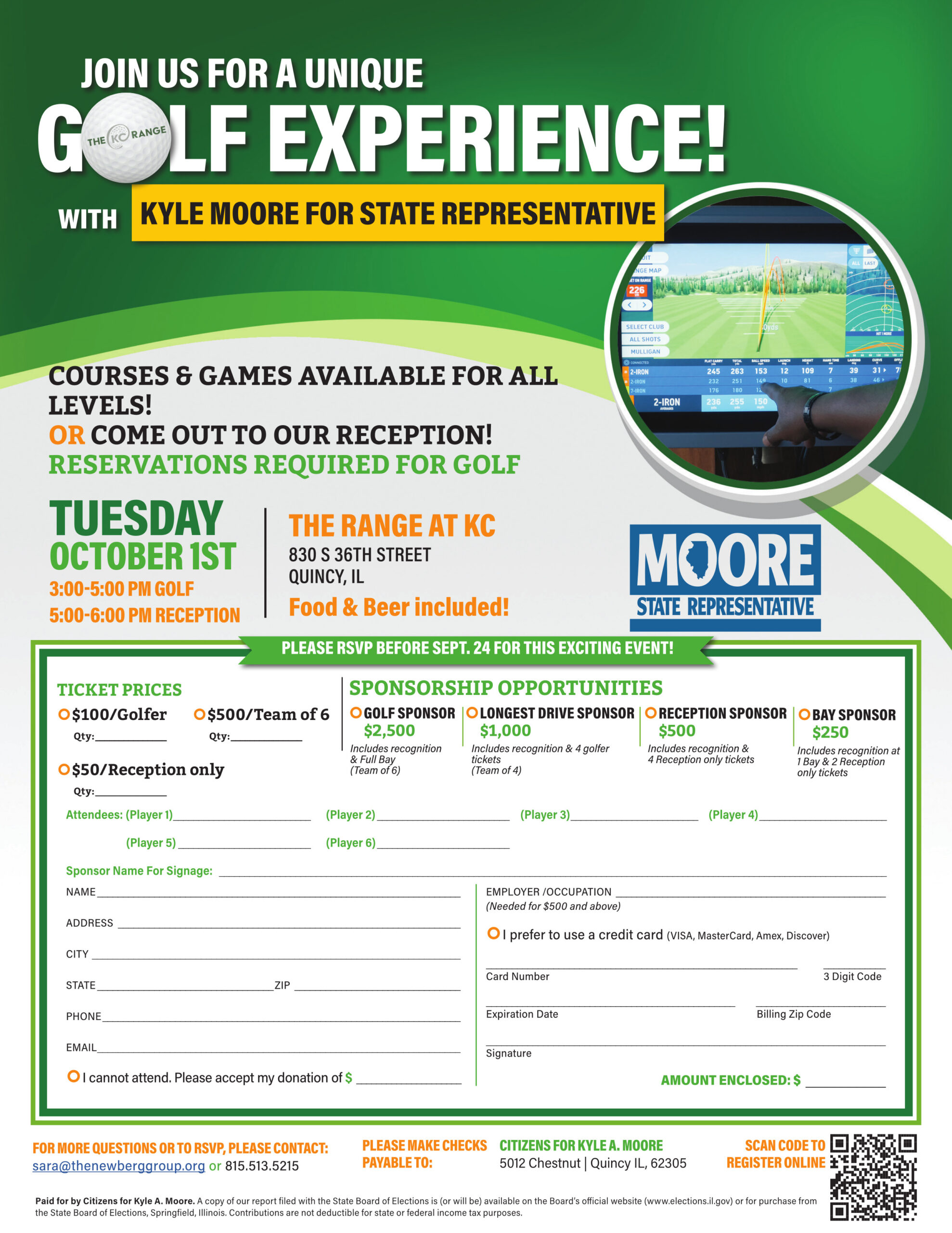Kyle Moore’s event on Tuesday, October 1st, 2024