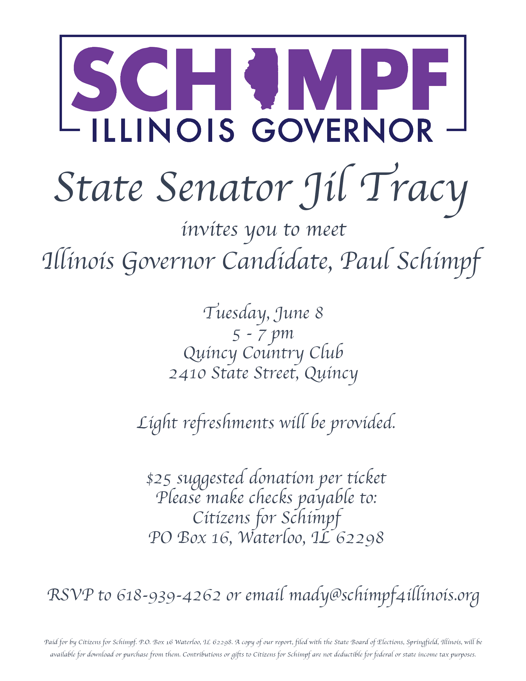 Meet Gov Candidate Paul Schimpf