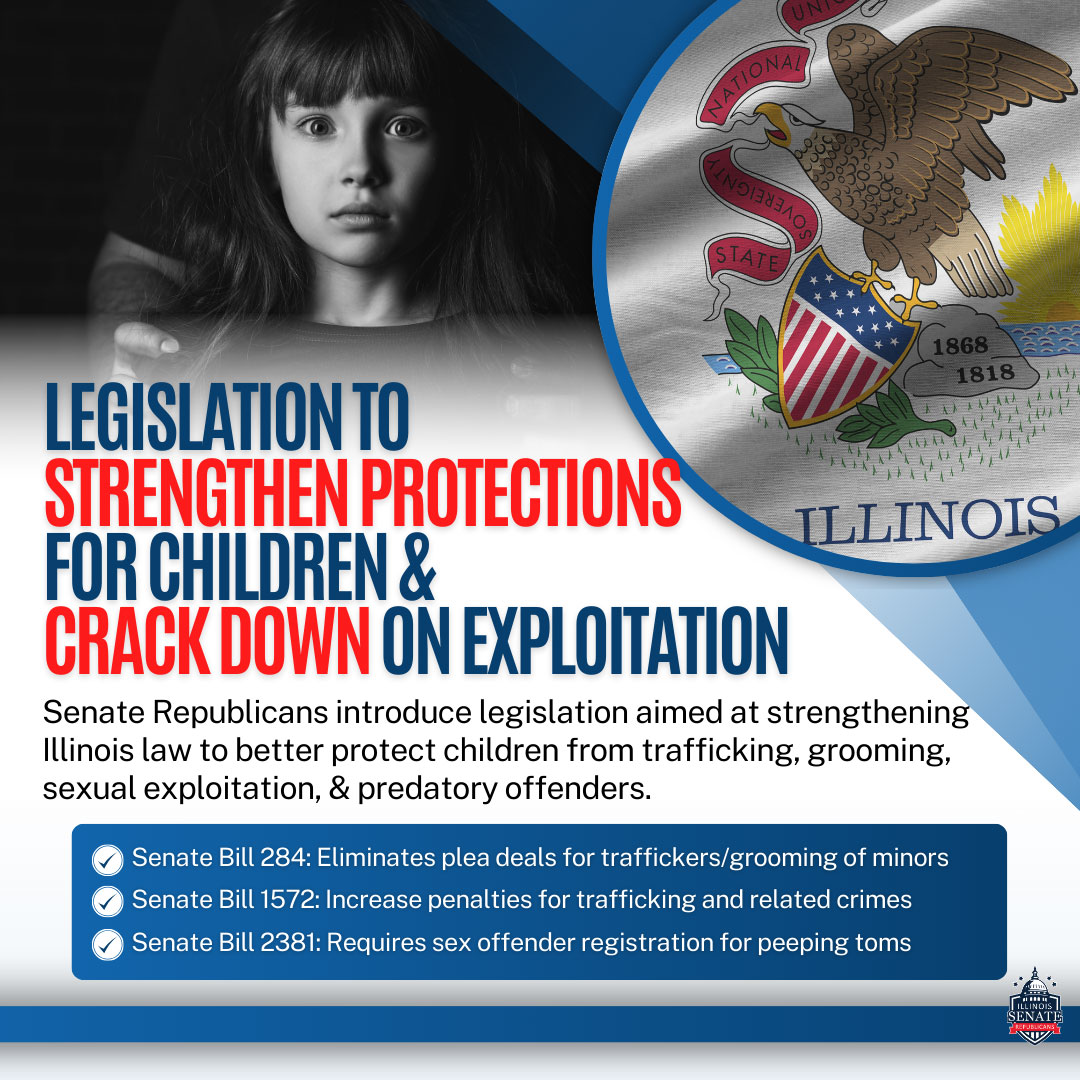 Senate Republicans unveil legislative package to strengthen protections for children and crack down on exploitation